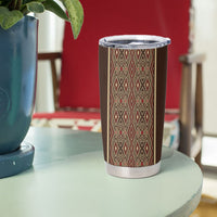 Mabuhay Philippines Festival Tumbler Cup Tnalak Modern Filipiniana Inspired