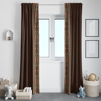 Mabuhay Philippines Festival Window Curtain Tnalak Modern Filipiniana Inspired