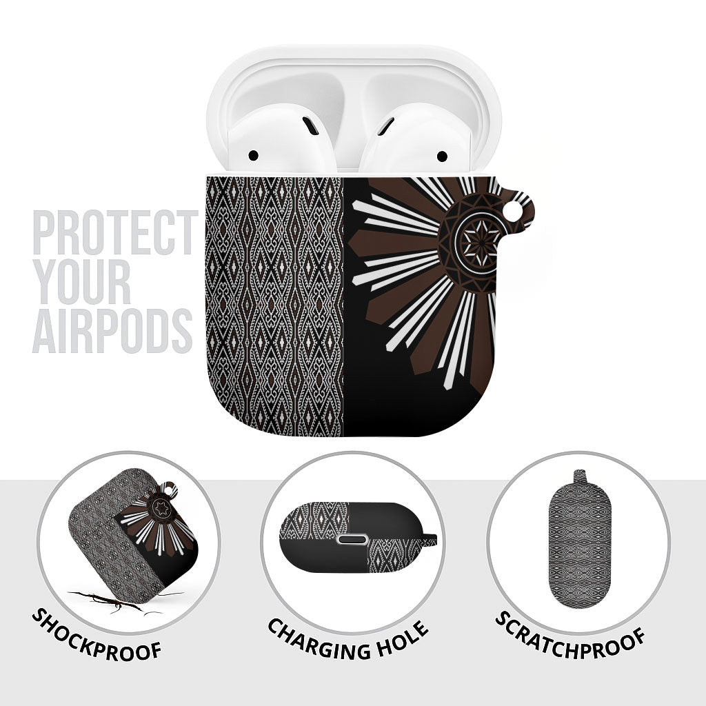 Mabuhay Philippines Festival AirPods Case Araw Tnalak Modern Filipiniana Inspired