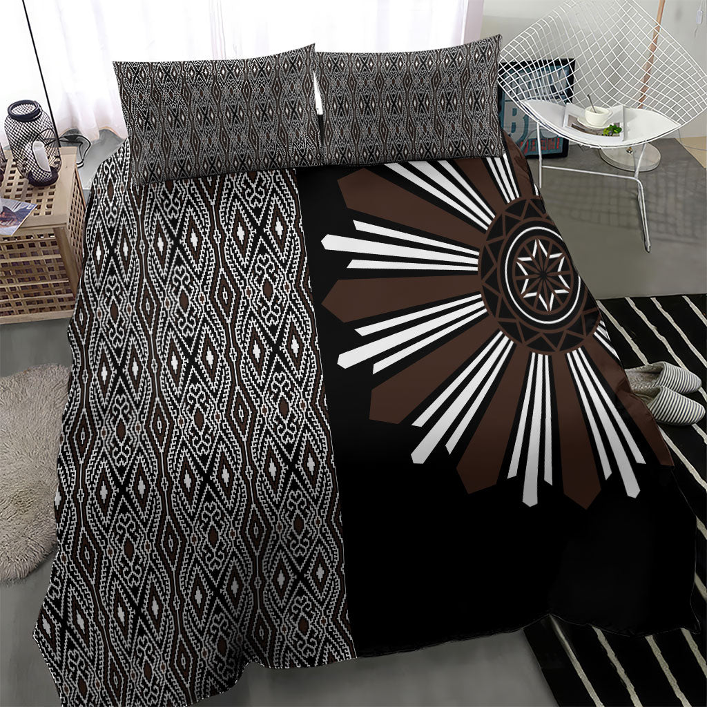 Mabuhay Philippines Festival Bedding Set Araw Tnalak Modern Filipiniana Inspired