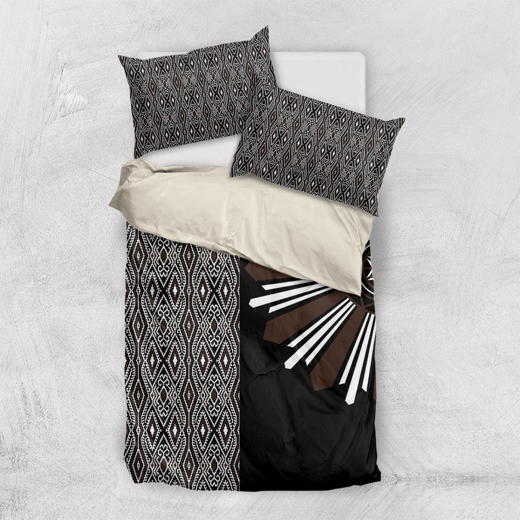 Mabuhay Philippines Festival Bedding Set Araw Tnalak Modern Filipiniana Inspired
