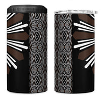 Mabuhay Philippines Festival 4 in 1 Can Cooler Tumbler Araw Tnalak Modern Filipiniana Inspired