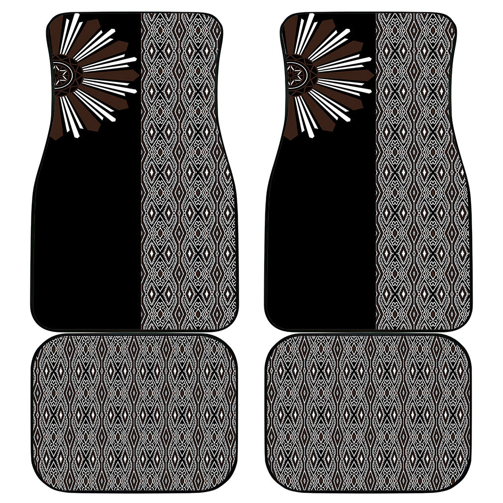 Mabuhay Philippines Festival Car Mats Araw Tnalak Modern Filipiniana Inspired