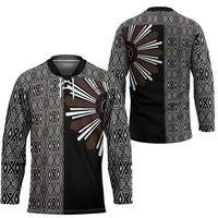 Mabuhay Philippines Festival Hockey Jersey Araw Tnalak Modern Filipiniana Inspired