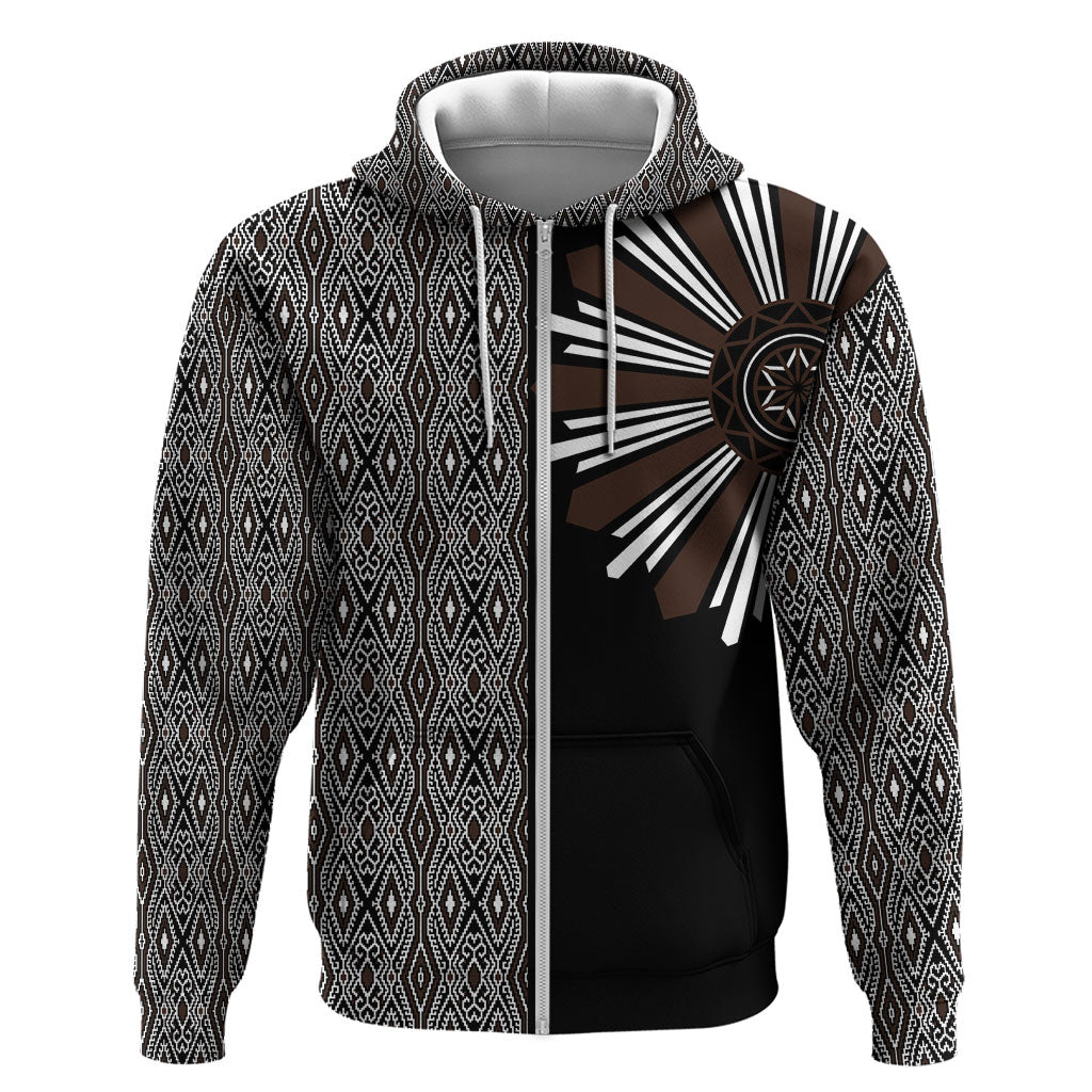 Mabuhay Philippines Festival Hoodie Araw Tnalak Modern Filipiniana Inspired