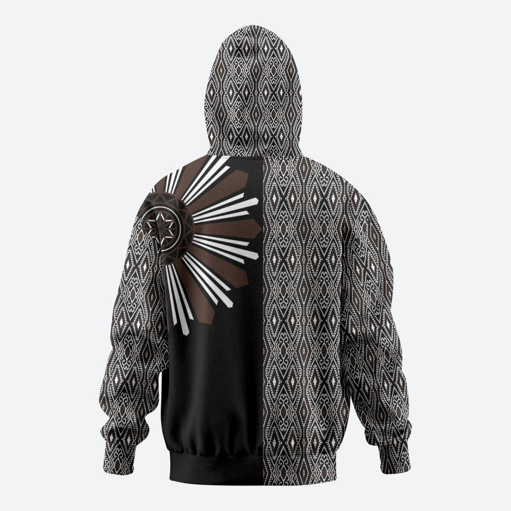 Mabuhay Philippines Festival Hoodie Araw Tnalak Modern Filipiniana Inspired