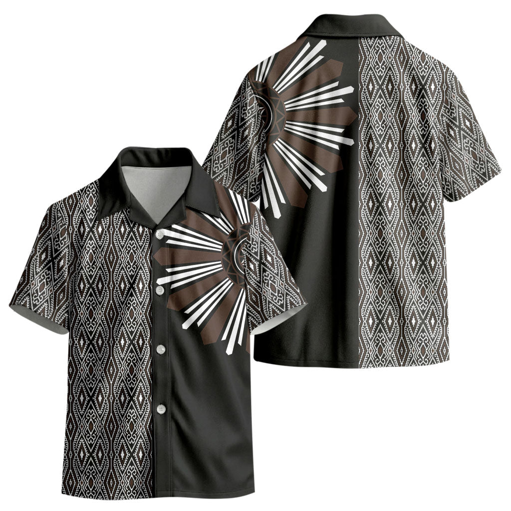 Mabuhay Philippines Festival Kid Hawaiian Shirt Araw Tnalak Modern Filipiniana Inspired
