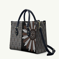 Mabuhay Philippines Festival Leather Bag Araw Tnalak Modern Filipiniana Inspired