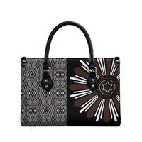 Mabuhay Philippines Festival Leather Bag Araw Tnalak Modern Filipiniana Inspired