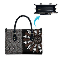 Mabuhay Philippines Festival Leather Bag Araw Tnalak Modern Filipiniana Inspired