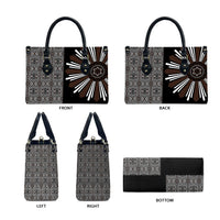 Mabuhay Philippines Festival Leather Bag Araw Tnalak Modern Filipiniana Inspired