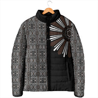 Mabuhay Philippines Festival Padded Jacket Araw Tnalak Modern Filipiniana Inspired