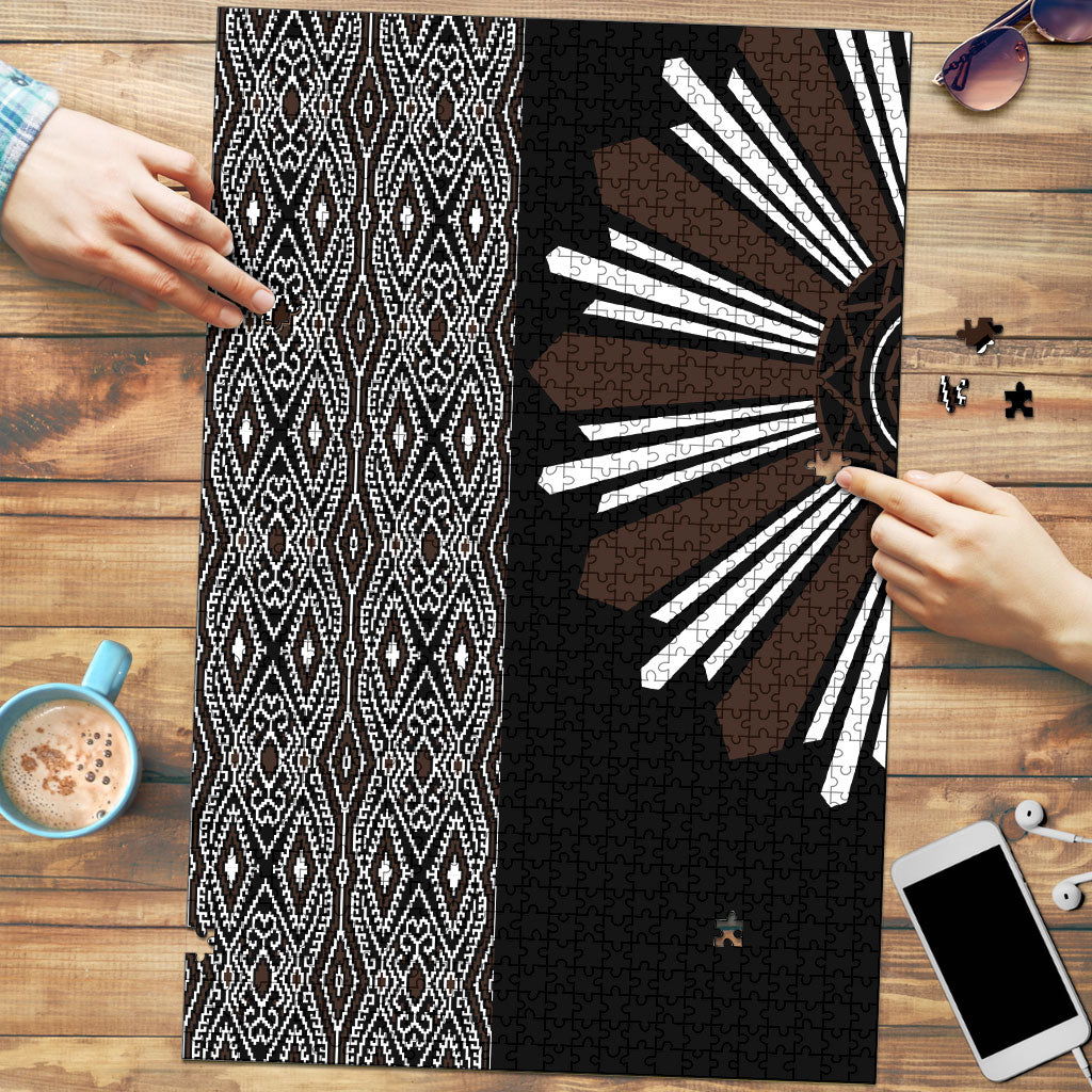 Mabuhay Philippines Festival Puzzle Araw Tnalak Modern Filipiniana Inspired