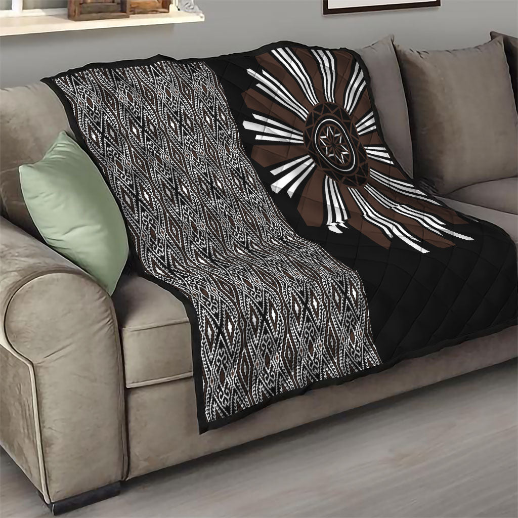 Mabuhay Philippines Festival Quilt Araw Tnalak Modern Filipiniana Inspired