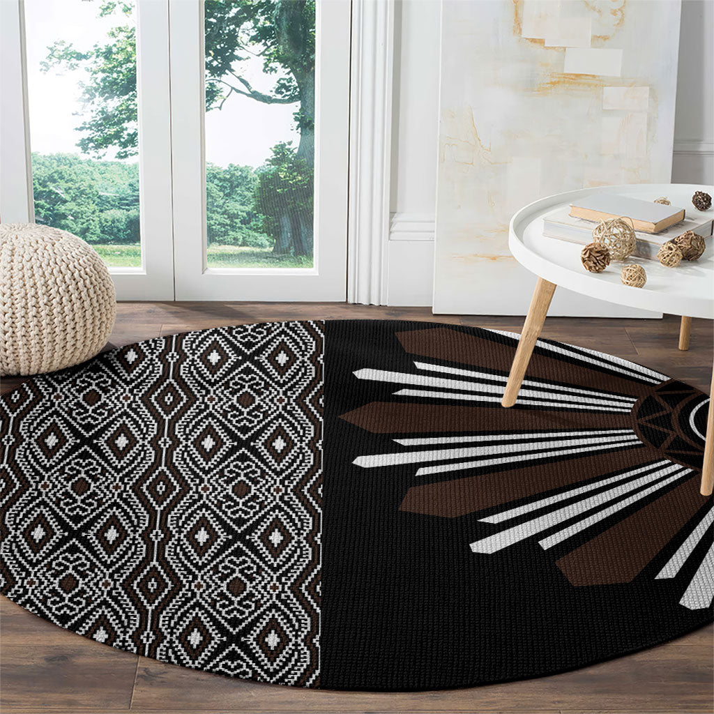 Mabuhay Philippines Festival Round Carpet Araw Tnalak Modern Filipiniana Inspired
