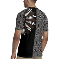 Mabuhay Philippines Festival Rugby Jersey Araw Tnalak Modern Filipiniana Inspired