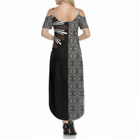 Mabuhay Philippines Festival Summer Maxi Dress Araw Tnalak Modern Filipiniana Inspired