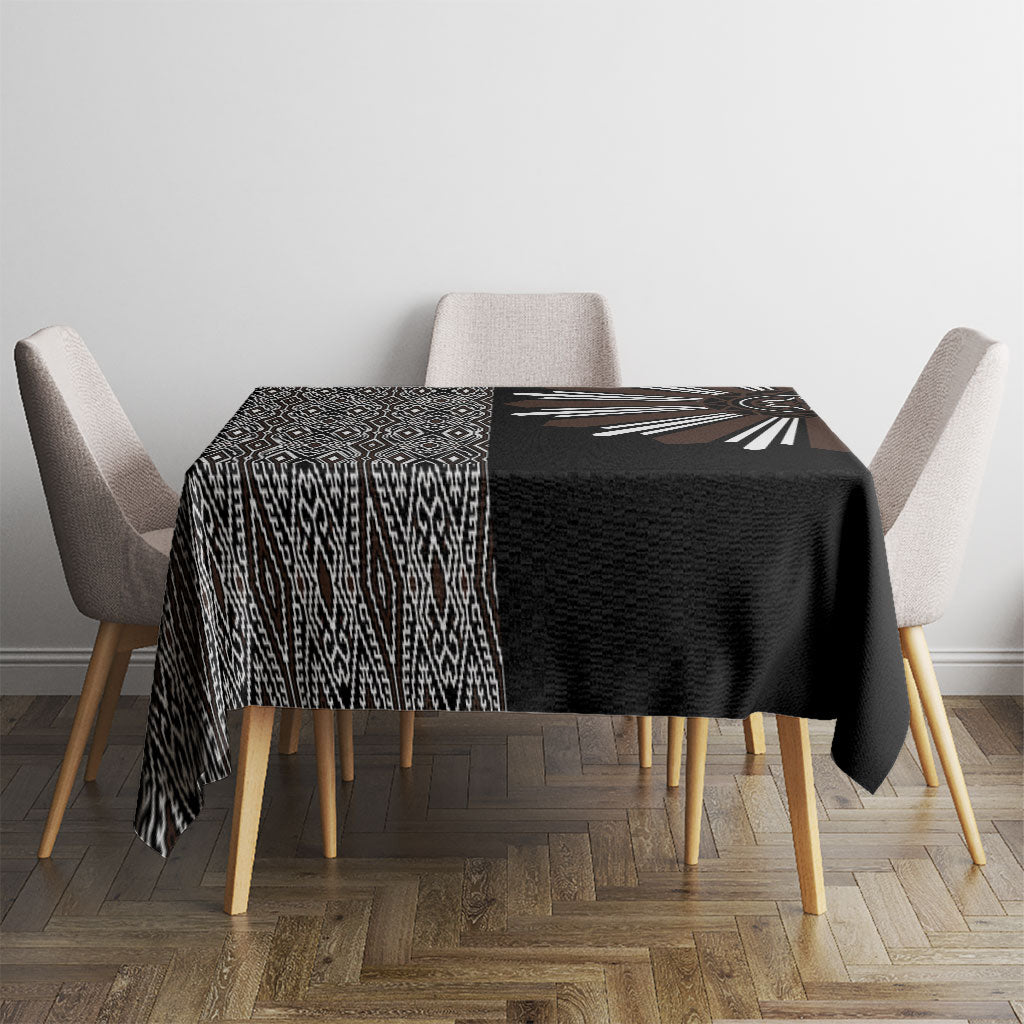 Mabuhay Philippines Festival Tablecloth Araw Tnalak Modern Filipiniana Inspired