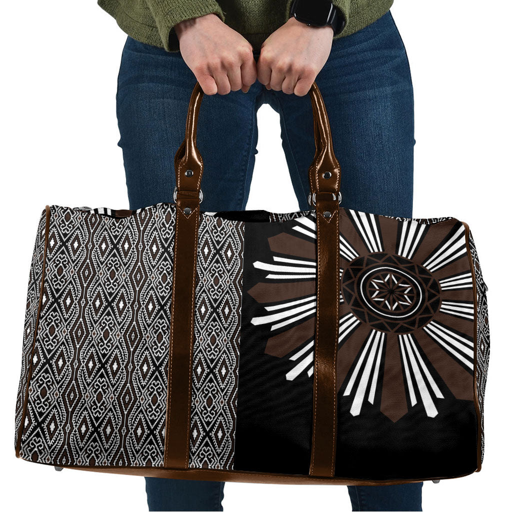 Mabuhay Philippines Festival Travel Bag Araw Tnalak Modern Filipiniana Inspired