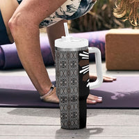 Mabuhay Philippines Festival Tumbler With Handle Araw Tnalak Modern Filipiniana Inspired