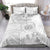 Samoa White Sunday Bedding Set Manuia le Aso Sa o Tamaiti Polynesian Plumeria - Wonder Print Shop