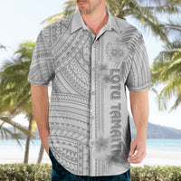Samoa White Sunday Hawaiian Shirt Manuia le Aso Sa o Tamaiti Polynesian Plumeria - Wonder Print Shop