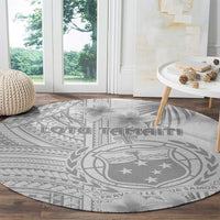 samoa-white-sunday-round-carpet-manuia-le-aso-sa-o-tamaiti-polynesian-plumeria