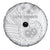 Samoa White Sunday Spare Tire Cover Manuia le Aso Sa o Tamaiti Polynesian Plumeria - Wonder Print Shop