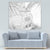 Samoa White Sunday Tapestry Manuia le Aso Sa o Tamaiti Polynesian Plumeria - Wonder Print Shop