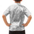 Personalised Samoa White Sunday Kid Hawaiian Shirt Manuia le Aso Sa o Tamaiti Polynesian Plumeria - Wonder Print Shop