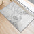 Personalised Samoa White Sunday Rubber Doormat Manuia le Aso Sa o Tamaiti Polynesian Plumeria - Wonder Print Shop