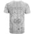 Personalised Samoa White Sunday T Shirt Manuia le Aso Sa o Tamaiti Polynesian Plumeria - Wonder Print Shop