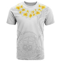Samoa White Sunday T Shirt Lotu Tamaiti 2023 With Coat Of Arms - Wonder Print Shop