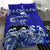 Personalised American Samoa Fautasi Race Bedding Set Eagle With Polynesian Pattern - Wonder Print Shop