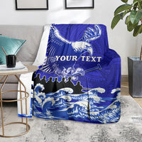 personalised-american-samoa-fautasi-race-blanket-eagle-with-polynesian-pattern