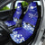 Personalised American Samoa Fautasi Race Car Seat Cover Eagle With Polynesian Pattern - Wonder Print Shop