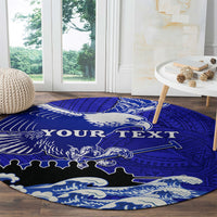 personalised-american-samoa-fautasi-race-round-carpet-eagle-with-polynesian-pattern