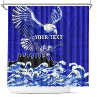 personalised-american-samoa-fautasi-race-shower-curtain-eagle-with-polynesian-pattern