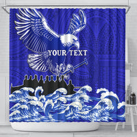 personalised-american-samoa-fautasi-race-shower-curtain-eagle-with-polynesian-pattern