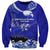 Personalised American Samoa Fautasi Race Sweatshirt Eagle With Polynesian Pattern - Wonder Print Shop