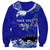 Personalised American Samoa Fautasi Race Sweatshirt Eagle With Polynesian Pattern - Wonder Print Shop