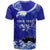 Personalised American Samoa Fautasi Race T Shirt Eagle With Polynesian Pattern - Wonder Print Shop