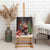 Christmas Canada Canvas Wall Art Merry Moose-Mas Santa Hugging A Moose - Wonder Print Shop