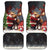 Christmas Canada Car Mats Merry Moose-Mas Santa Hugging A Moose - Wonder Print Shop
