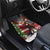 Christmas Canada Car Mats Merry Moose-Mas Santa Hugging A Moose - Wonder Print Shop