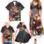 Christmas Canada Family Matching Summer Maxi Dress and Hawaiian Shirt Merry Moose-Mas Santa Hugging A Moose - Wonder Print Shop