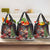 Christmas Canada Grocery Bag Merry Moose-Mas Santa Hugging A Moose