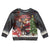 Christmas Canada Kid Ugly Christmas Sweater Merry Moose-Mas Santa Hugging A Moose - Wonder Print Shop