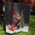 Christmas Canada Quilt Merry Moose-Mas Santa Hugging A Moose - Wonder Print Shop