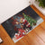 Christmas Canada Rubber Doormat Merry Moose-Mas Santa Hugging A Moose - Wonder Print Shop